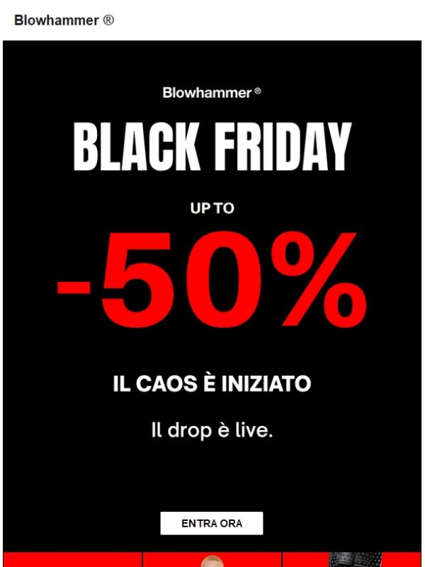 È partito il caos🔥 Up to -50%