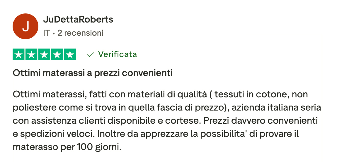 zenO Materasso - Recensioni