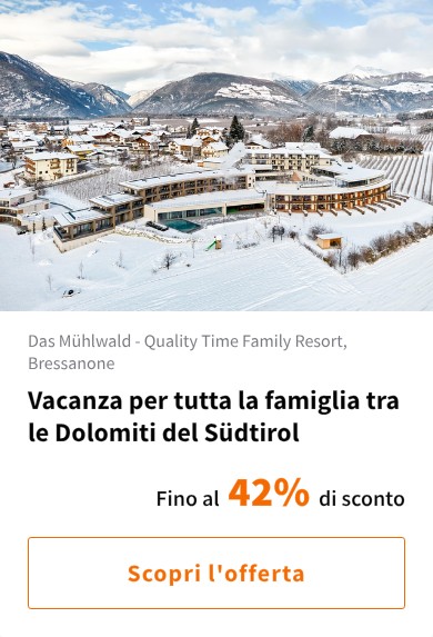 Vacanza per tutta la famiglia tra le Dolomiti del Südtirol