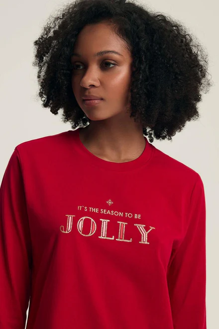 Pigiama da donna collezione NATALE in puro cotone | Dotie