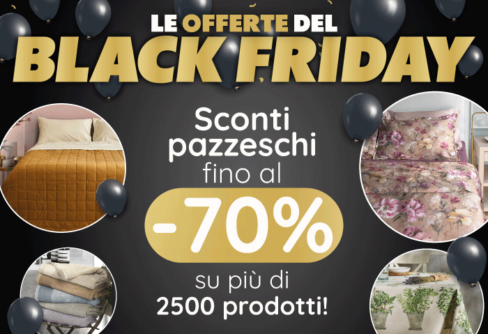 IL BLACK FRIDAY QUEST'ANNO COMINCIA PRIMA