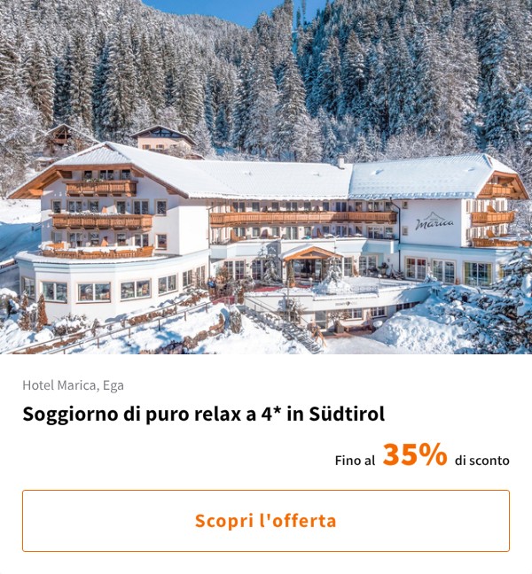 Soggiorno di puro relax a 4* in Südtirol