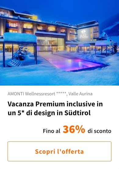 Vacanza Premium inclusive in un 5* di design in Südtirol