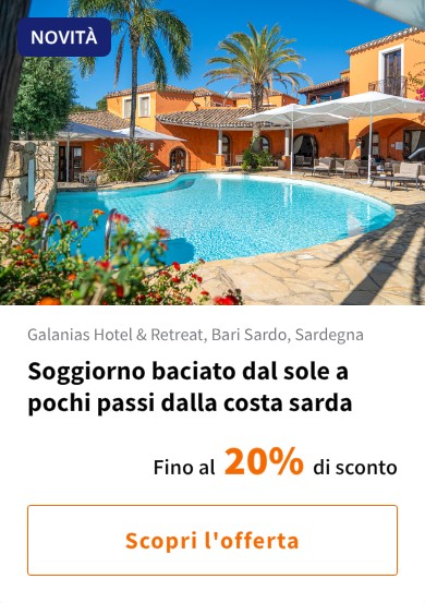 Soggiorno baciato dal sole a pochi passi dalla costa sarda