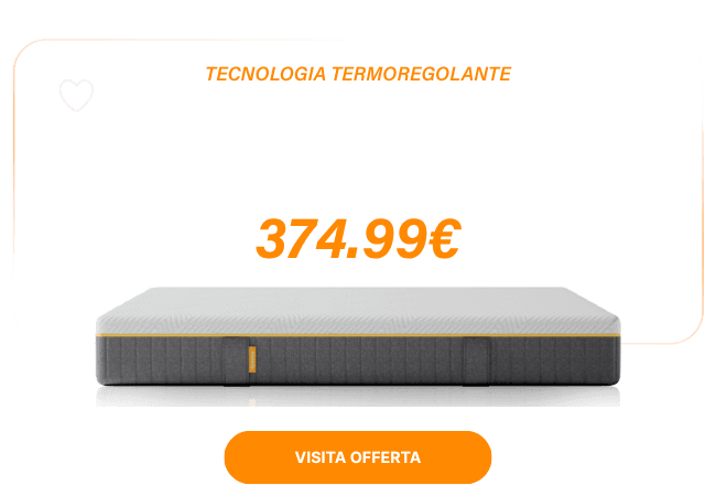 TECNOLOGIA TERMOREGOLANTE Materasso GelPlus Emma Elite 374.99€ VISITA OFFERTA