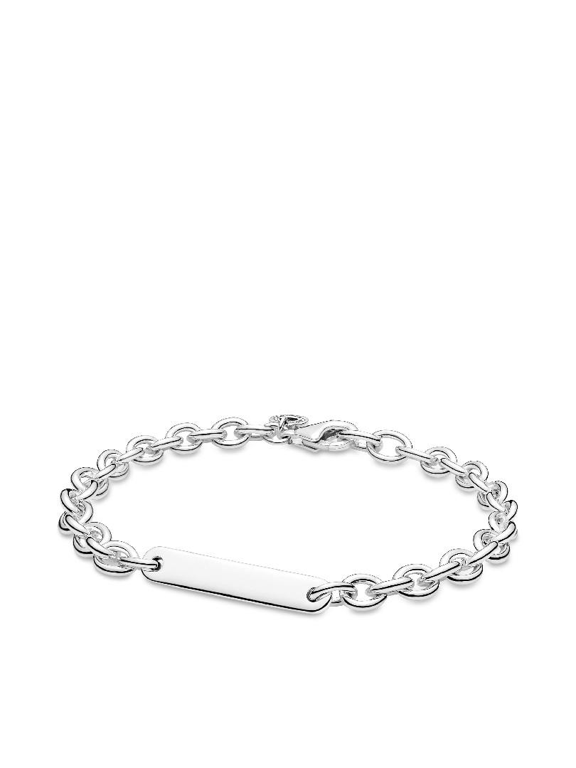 Engravable Bar Link Bracelet