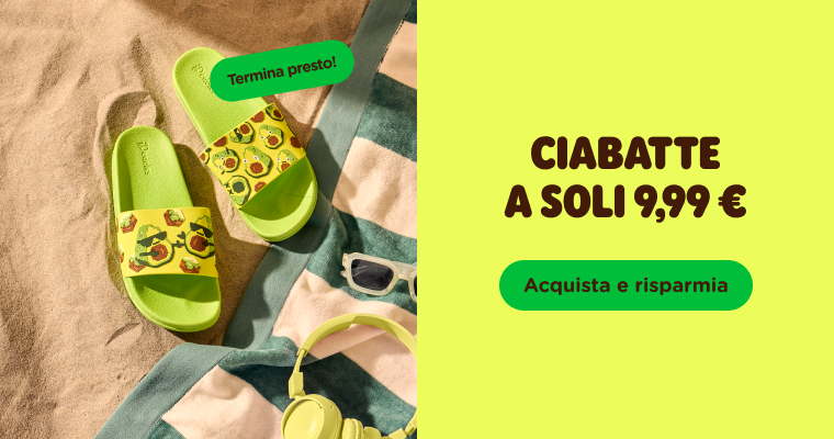  Ciabatte a soli 9,99 €