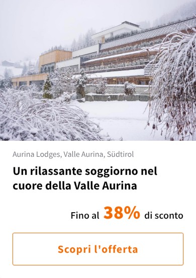 Un rilassante soggiorno nel cuore della Valle Aurina