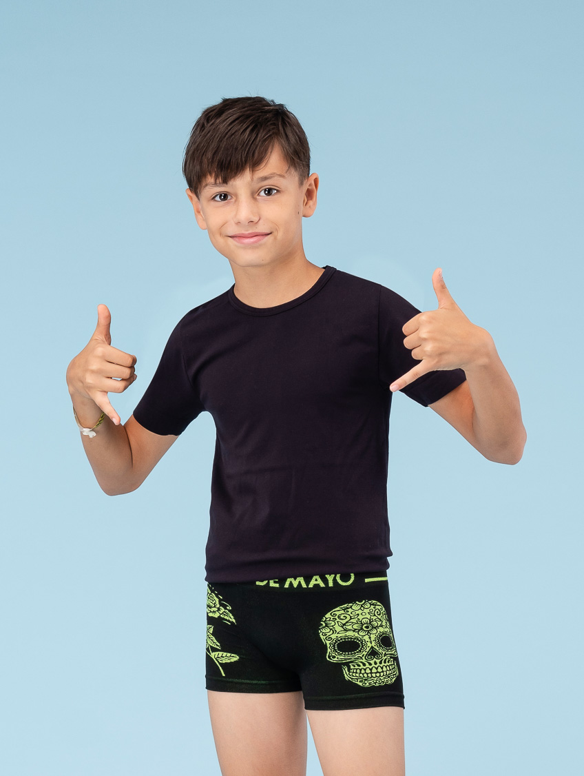 Image of Boxer Bimbo Cinco De Mayo - Giallo Fluo