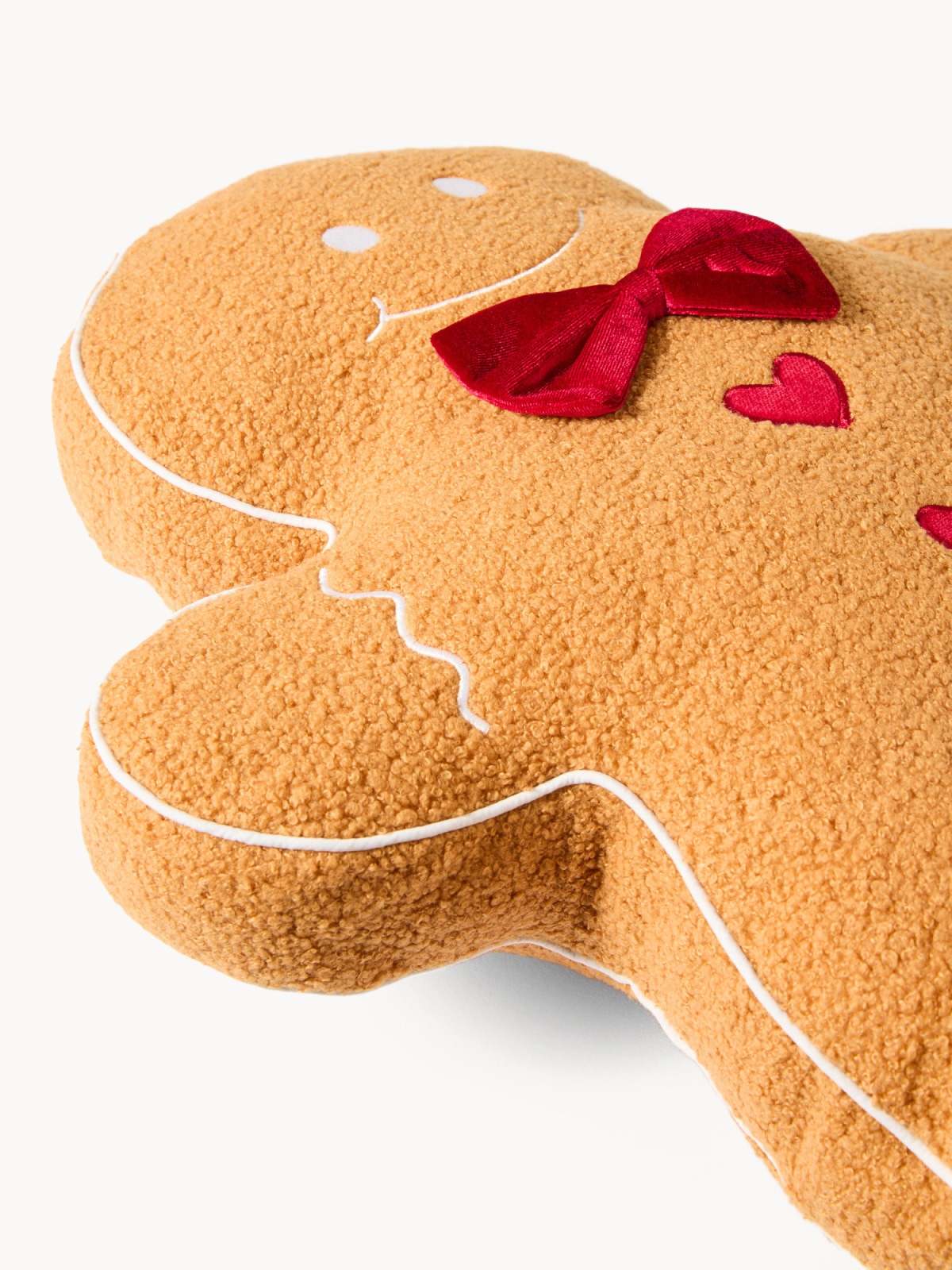 Cuscino a forma di omino marzapane