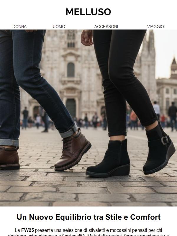 Il perfetto equilibrio tra stile e comodità👞