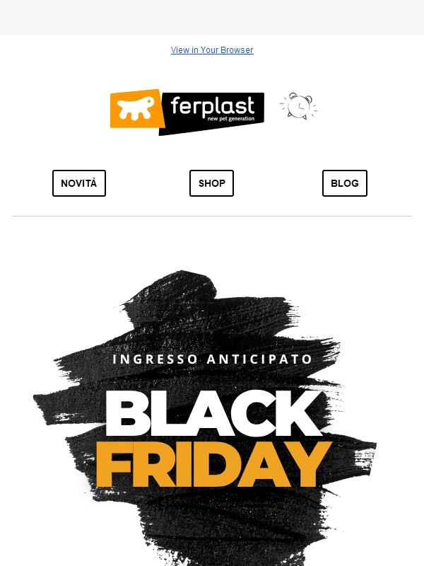 BLACK FRIDAY anticipato | Sconto 20%🐈‍⬛