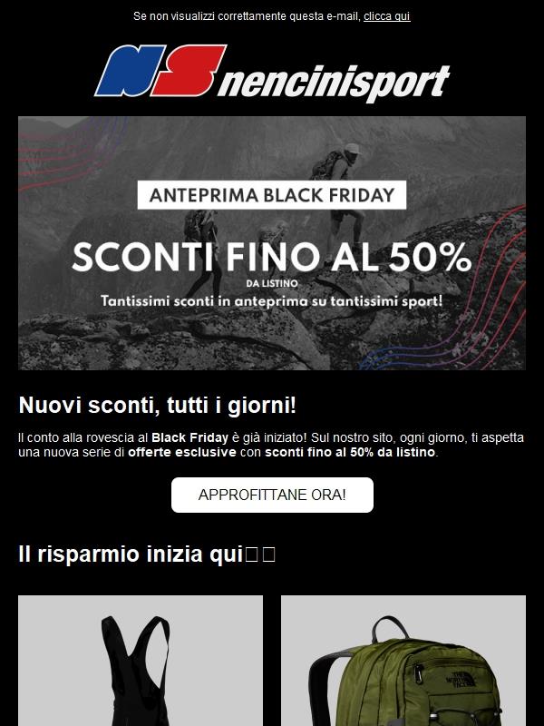 L'Anteprima Black Friday regala offerte incredibili!