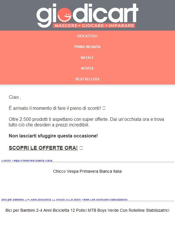 🎉 Oltre 2.500 prodotti in SUPER SCONTO!