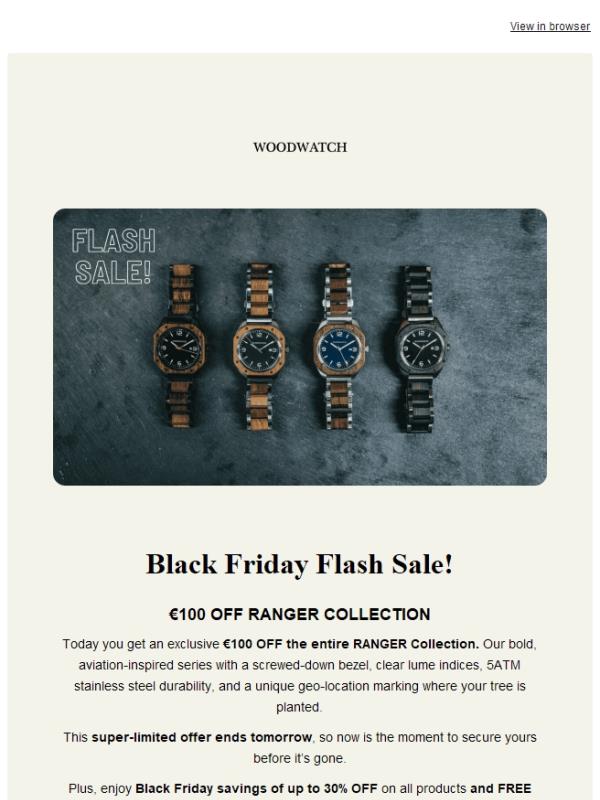 Black Friday Flash Sale 🖤 €100 OFF ends tomorrow