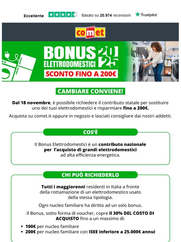 Bonus Elettrodomestici 💸🏠