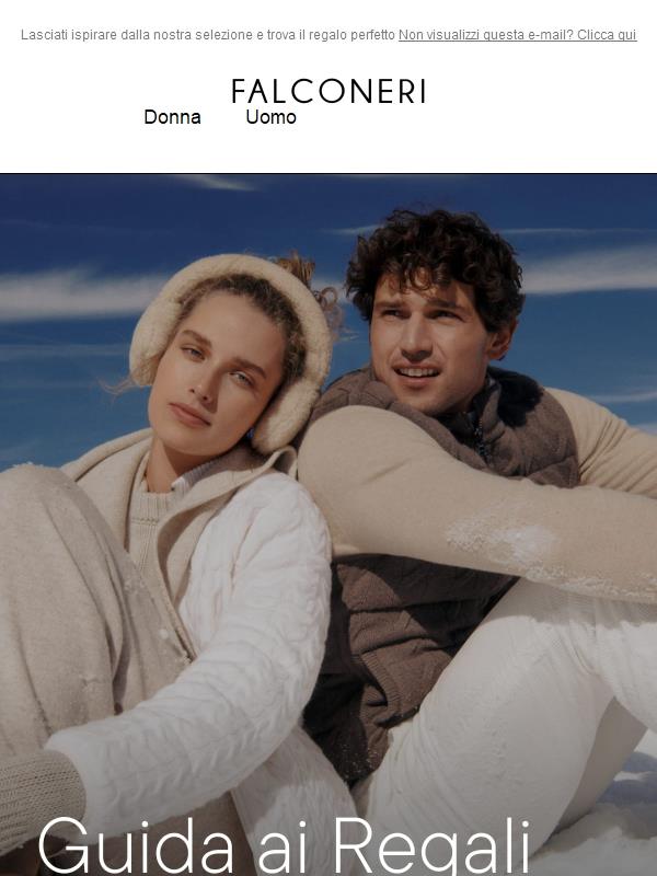 La guida ai regali Falconeri