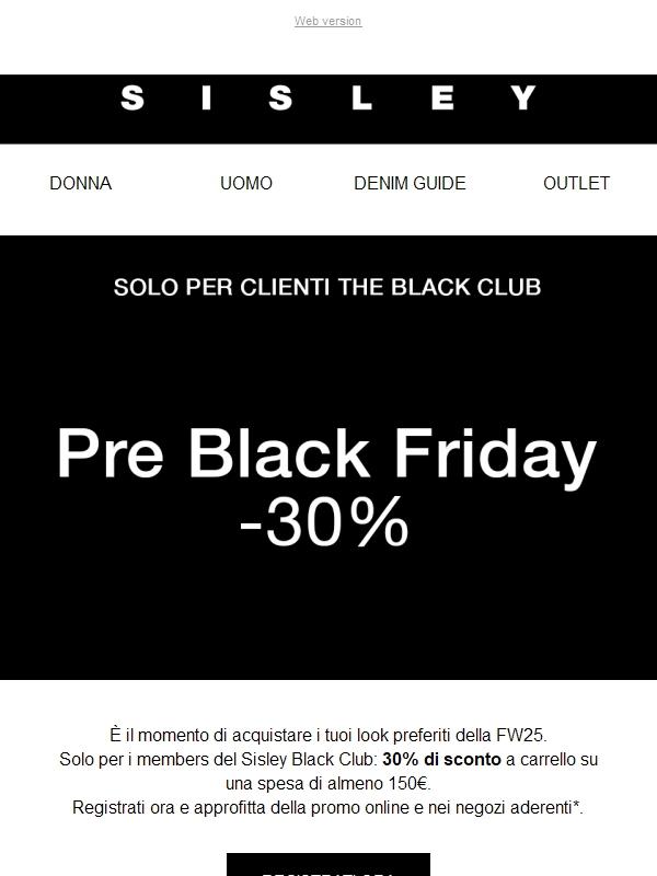 Il Pre Black Friday continua