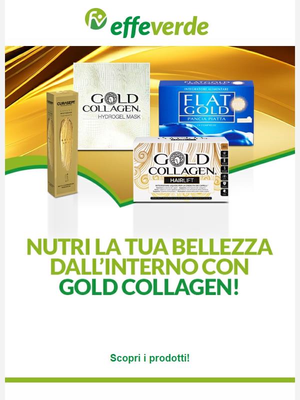 💚 Scopri tutta la linea Gold Collagen su Effeverde!