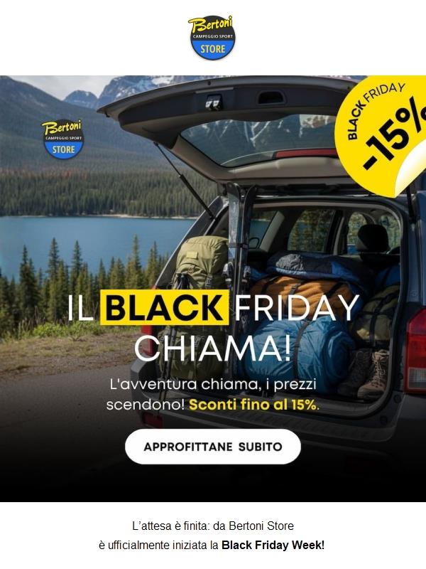 Il Black Friday chiama: parti alla conquista degli sconti!