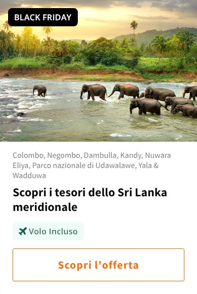 Scopri i tesori dello Sri Lanka meridionale