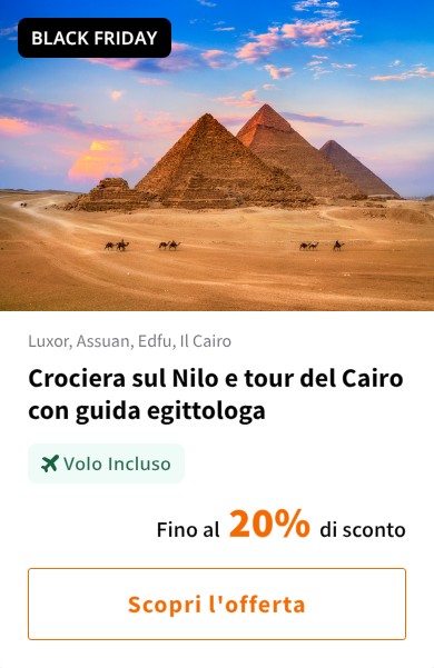 Crociera sul Nilo e tour del Cairo con guida egittologa