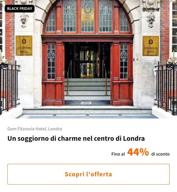 Un soggiorno di charme nel centro di Londra