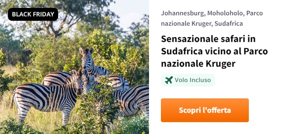 Sensazionale safari in Sudafrica vicino al Parco nazionale Kruger