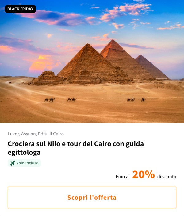 Crociera sul Nilo e tour del Cairo con guida egittologa