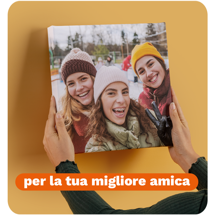 Stampa su tela per la tua migliore amica