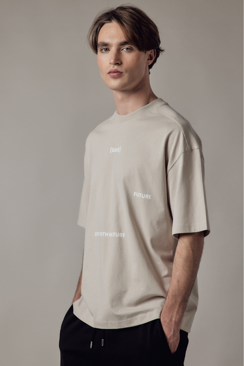 T-Shirt Loose Fit Unisex Uomo