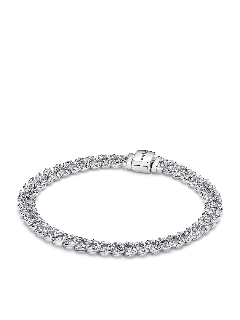 Pavé Cuban Chain Bracelet