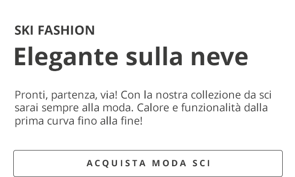 Acquista moda sci
