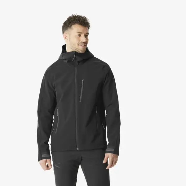 FORCLAZ Softshell trekking uomo MT500 blu