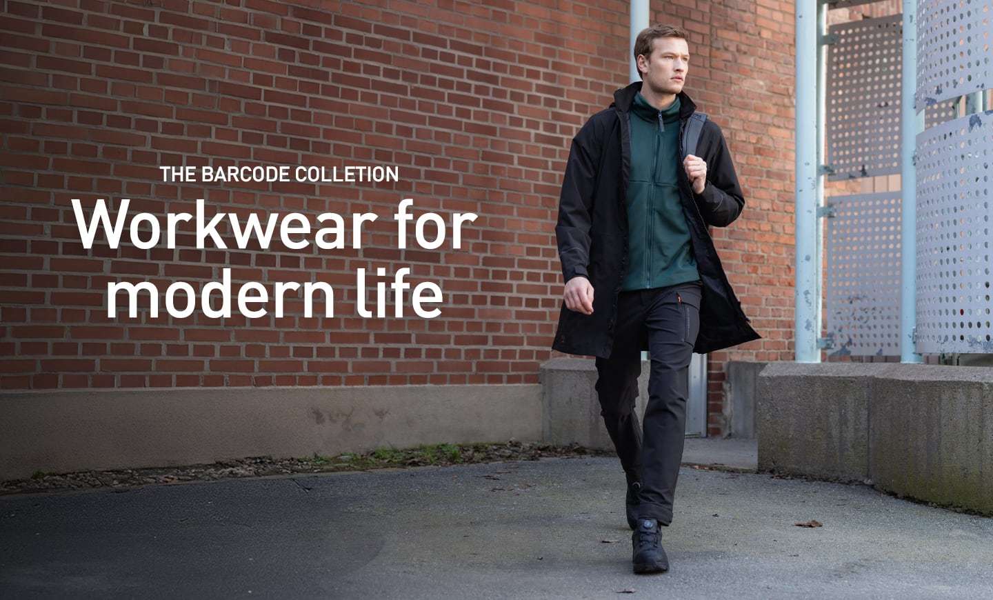 THE BARCODE COLLECTION. Workwear for modern life.
