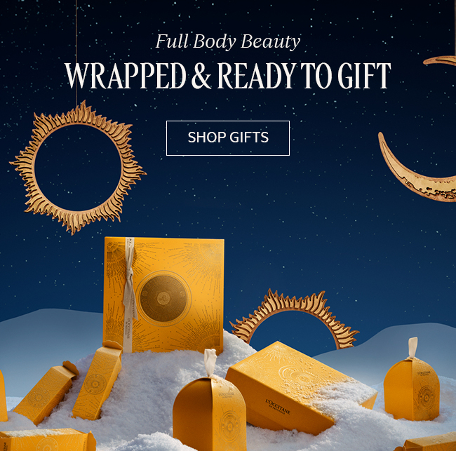 FULL BODY BEAUTY | WRAPPED & READY TO GIFT | SHOP GIFTS