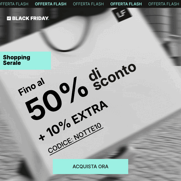 fino al 50 di sconto 