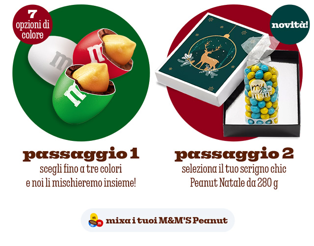 MIX I TUOI M&M'S PEANUT