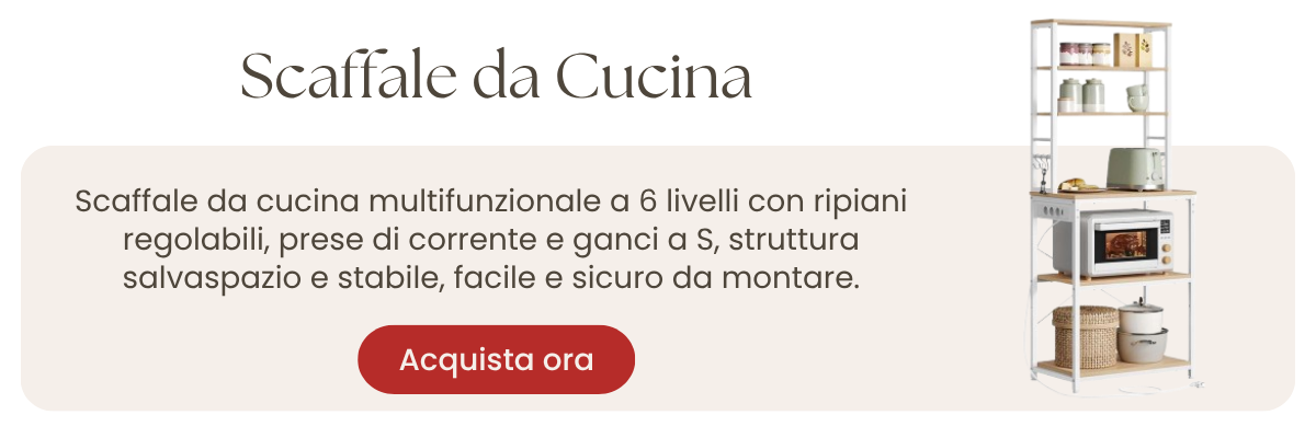 Scaffale da Cucina