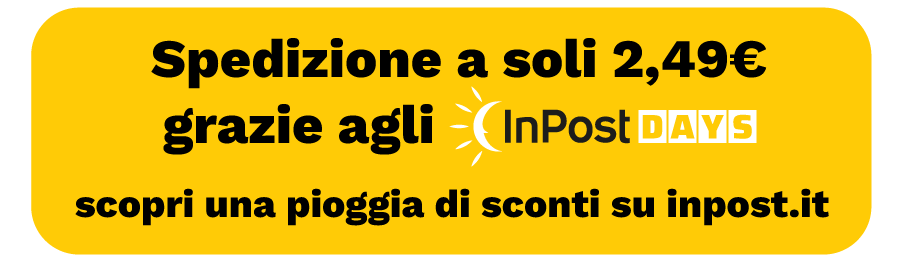 Speciale InPost Days, spedizione in promo a soli 2,49€