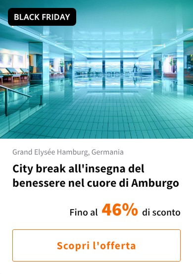City break all&#x27;insegna del benessere nel cuore di Amburgo