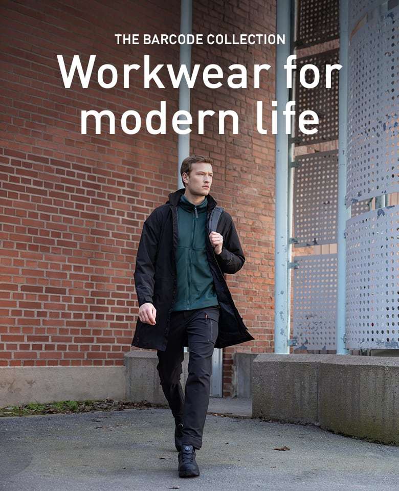 THE BARCODE COLLECTION. Workwear for modern life.
