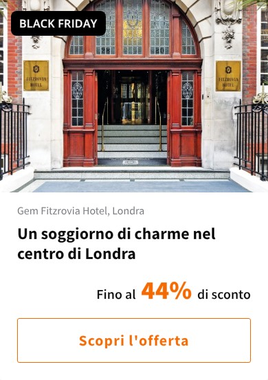 Un soggiorno di charme nel centro di Londra