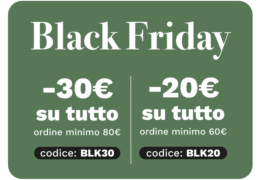 Fino a 30€ di sconto con il Black Friday