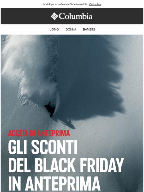 Black Friday VIP: ecco il tuo invito!