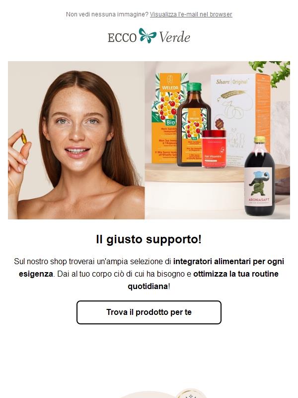 Integratori alimentari✨per le tue esigenze