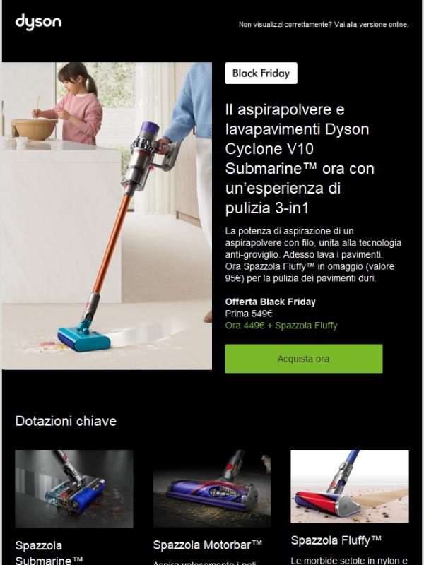 Dyson Cyclone V10 Submarine™
