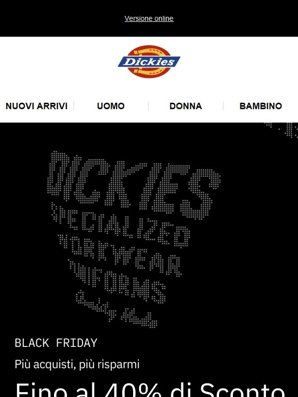 Il Black Friday inizia prima! sconto EXTRA del 15% 🔥