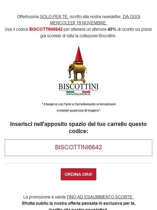 Ulteriore -40%. Gli altri parlano del Black Friday, noi lo facciamo!