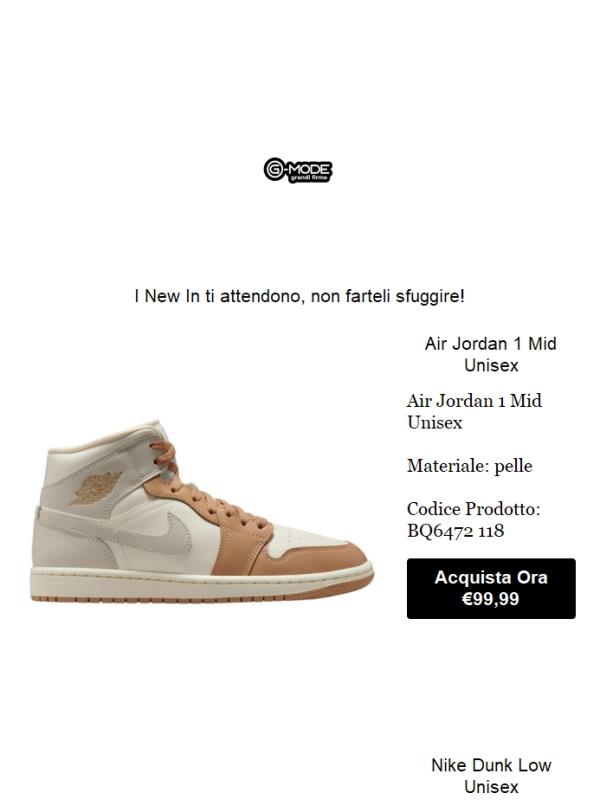 Scopri i New In di questa settimana!